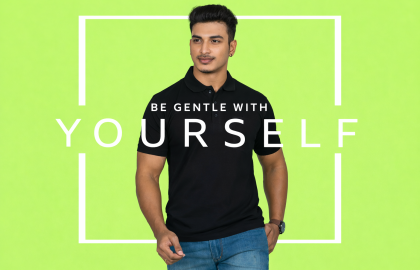 Be Gentle Classic Polo – Black Edition