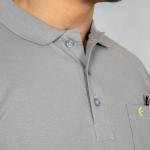 Men’s Grey Polo T-Shirt – Classic Comfort Casual Wear